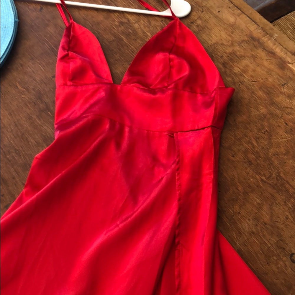 Sexy red satan holiday party dress!
